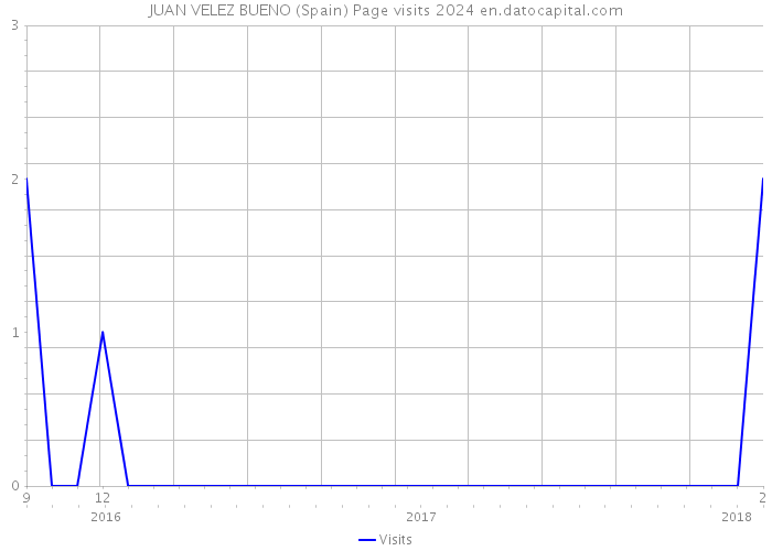 JUAN VELEZ BUENO (Spain) Page visits 2024 