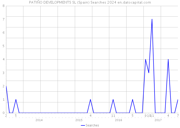 PATIÑO DEVELOPMENTS SL (Spain) Searches 2024 