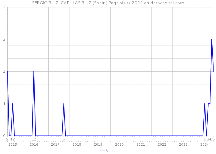 SERGIO RUIZ-CAPILLAS RUIZ (Spain) Page visits 2024 