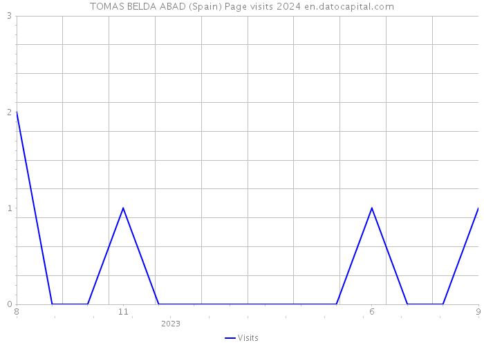 TOMAS BELDA ABAD (Spain) Page visits 2024 
