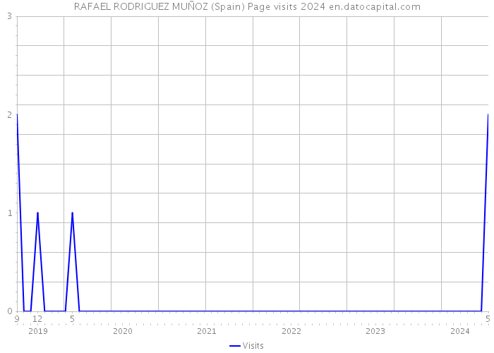 RAFAEL RODRIGUEZ MUÑOZ (Spain) Page visits 2024 