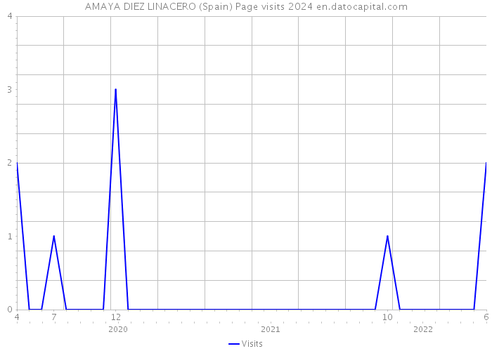 AMAYA DIEZ LINACERO (Spain) Page visits 2024 