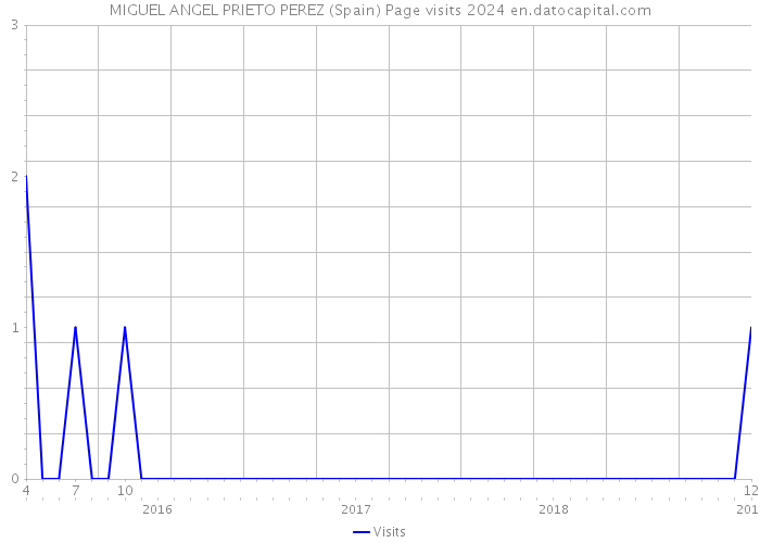 MIGUEL ANGEL PRIETO PEREZ (Spain) Page visits 2024 