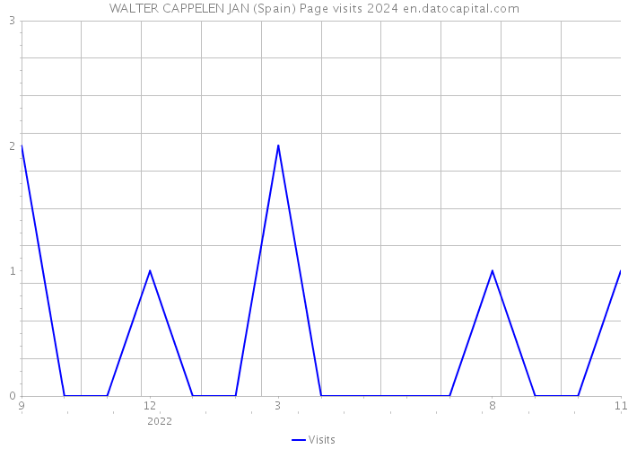 WALTER CAPPELEN JAN (Spain) Page visits 2024 