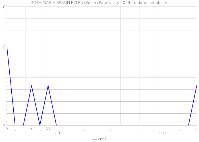 ROSA MARIA BRAUN EGLER (Spain) Page visits 2024 