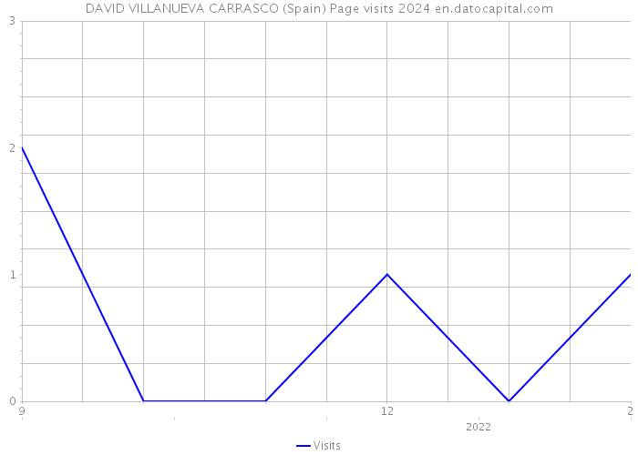 DAVID VILLANUEVA CARRASCO (Spain) Page visits 2024 