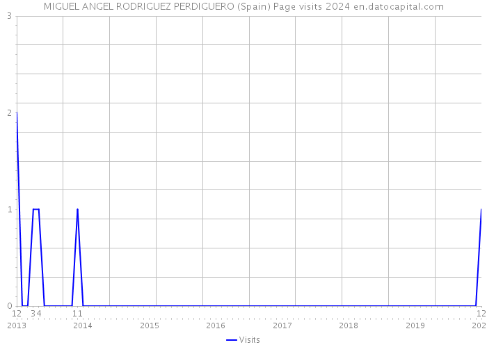 MIGUEL ANGEL RODRIGUEZ PERDIGUERO (Spain) Page visits 2024 