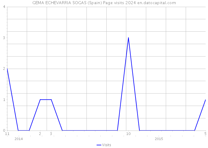 GEMA ECHEVARRIA SOGAS (Spain) Page visits 2024 