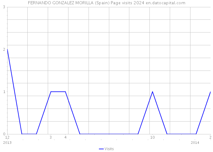 FERNANDO GONZALEZ MORILLA (Spain) Page visits 2024 