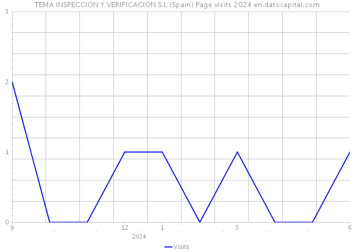 TEMA INSPECCION Y VERIFICACION S.L (Spain) Page visits 2024 