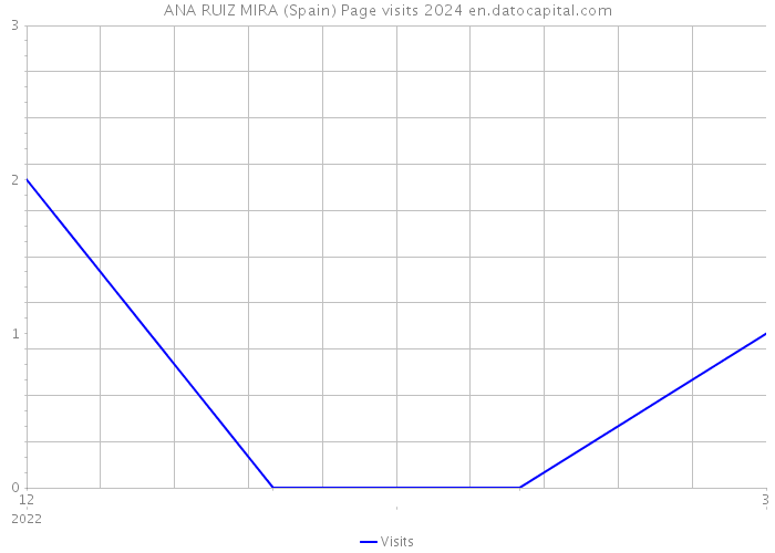 ANA RUIZ MIRA (Spain) Page visits 2024 