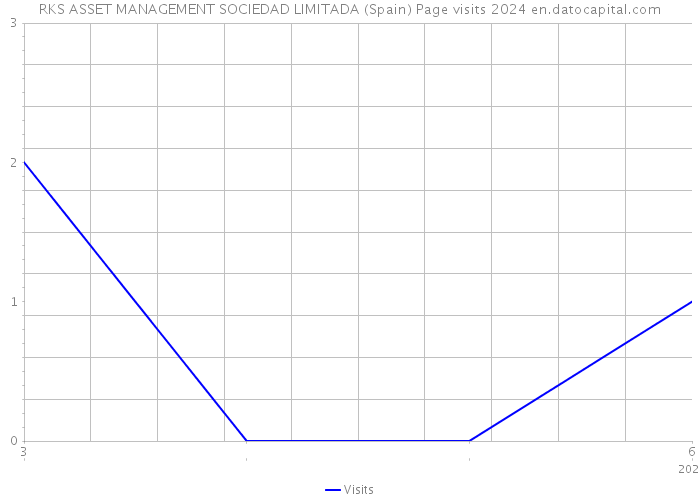 RKS ASSET MANAGEMENT SOCIEDAD LIMITADA (Spain) Page visits 2024 