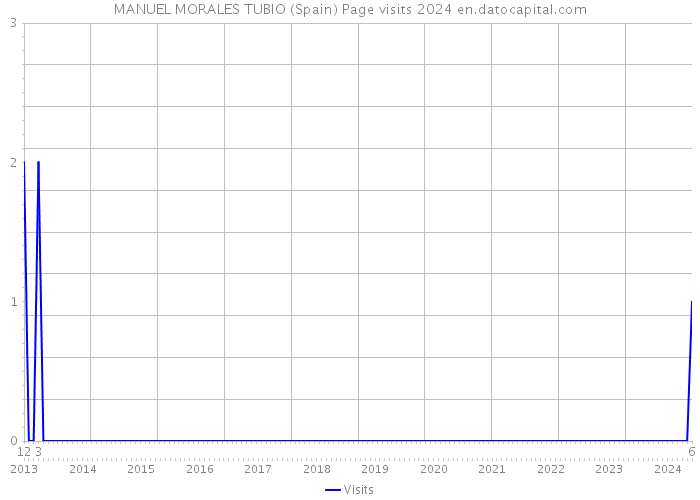 MANUEL MORALES TUBIO (Spain) Page visits 2024 