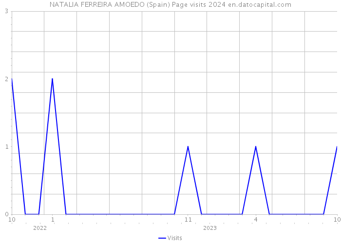 NATALIA FERREIRA AMOEDO (Spain) Page visits 2024 