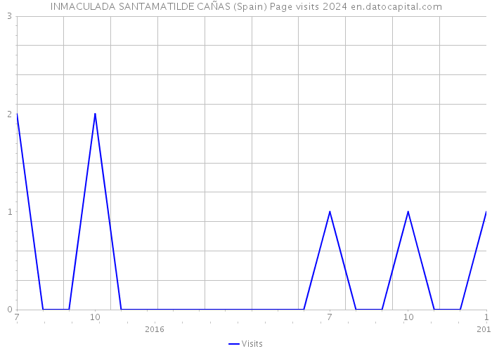INMACULADA SANTAMATILDE CAÑAS (Spain) Page visits 2024 