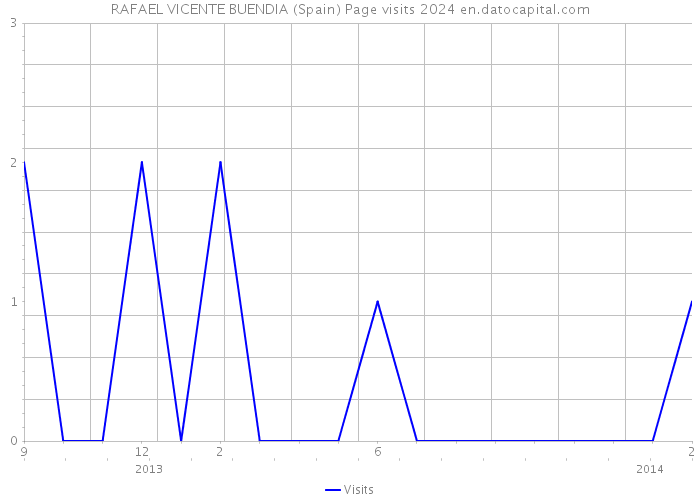 RAFAEL VICENTE BUENDIA (Spain) Page visits 2024 