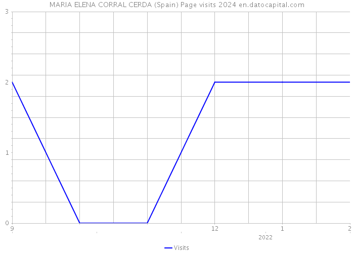 MARIA ELENA CORRAL CERDA (Spain) Page visits 2024 