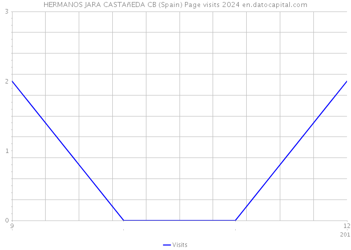 HERMANOS JARA CASTAñEDA CB (Spain) Page visits 2024 