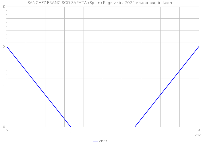 SANCHEZ FRANCISCO ZAPATA (Spain) Page visits 2024 