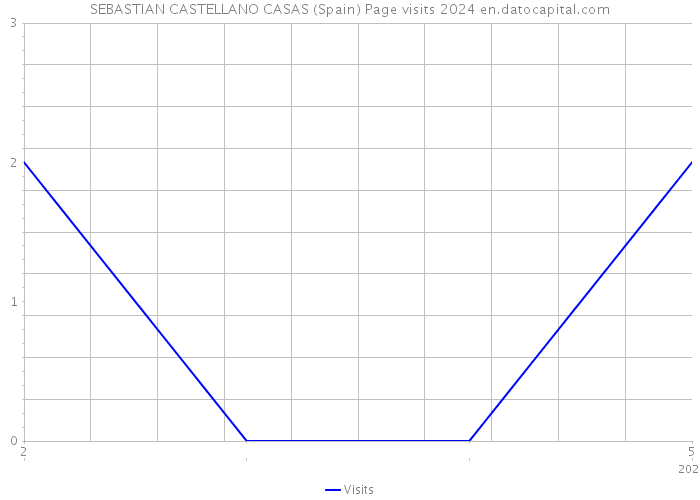 SEBASTIAN CASTELLANO CASAS (Spain) Page visits 2024 