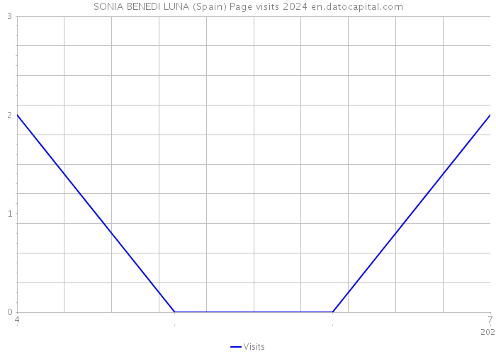 SONIA BENEDI LUNA (Spain) Page visits 2024 
