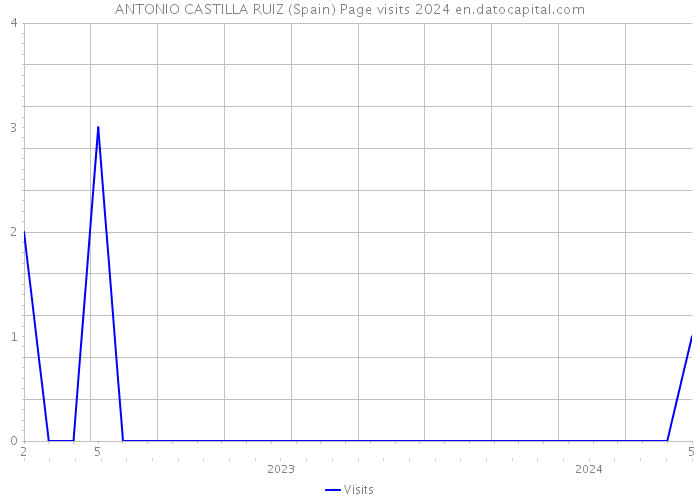 ANTONIO CASTILLA RUIZ (Spain) Page visits 2024 