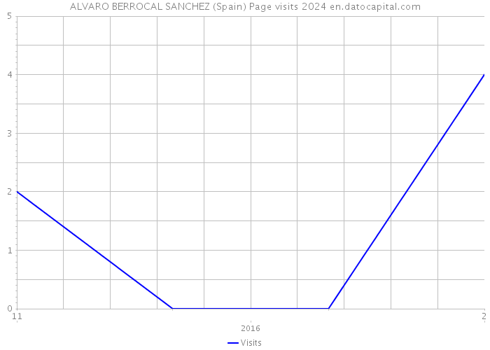 ALVARO BERROCAL SANCHEZ (Spain) Page visits 2024 