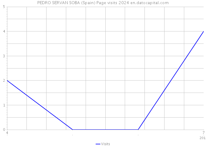 PEDRO SERVAN SOBA (Spain) Page visits 2024 