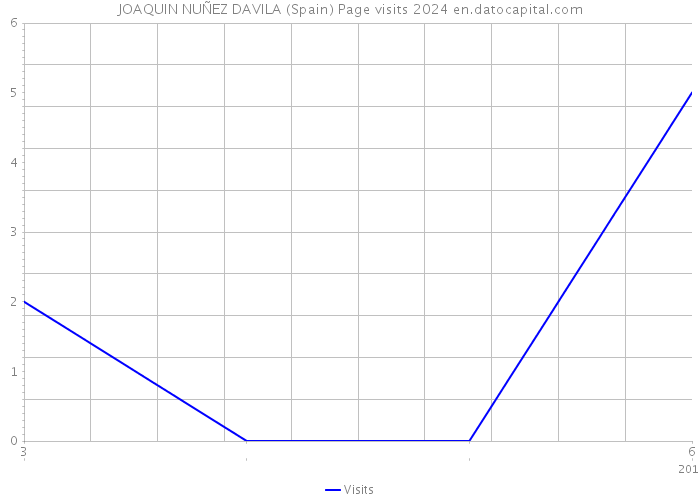 JOAQUIN NUÑEZ DAVILA (Spain) Page visits 2024 