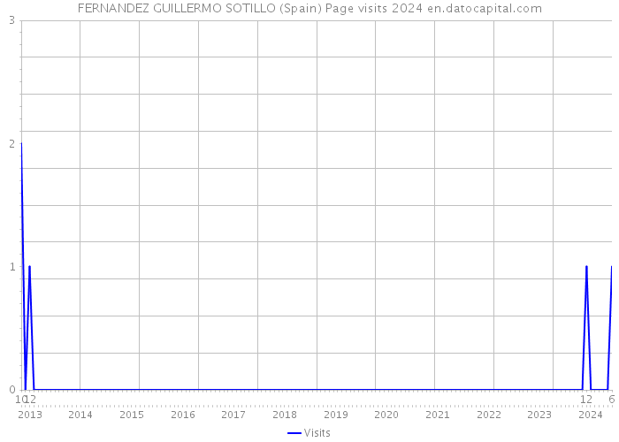 FERNANDEZ GUILLERMO SOTILLO (Spain) Page visits 2024 