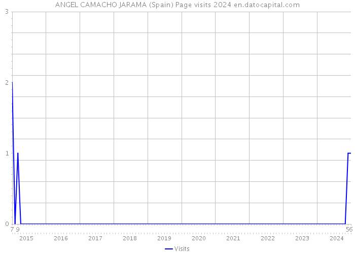 ANGEL CAMACHO JARAMA (Spain) Page visits 2024 