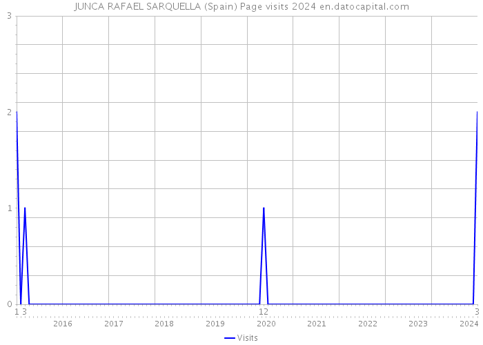 JUNCA RAFAEL SARQUELLA (Spain) Page visits 2024 