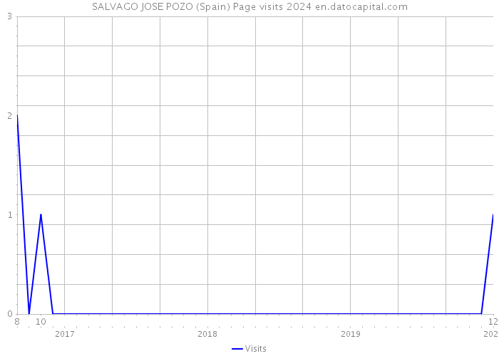 SALVAGO JOSE POZO (Spain) Page visits 2024 