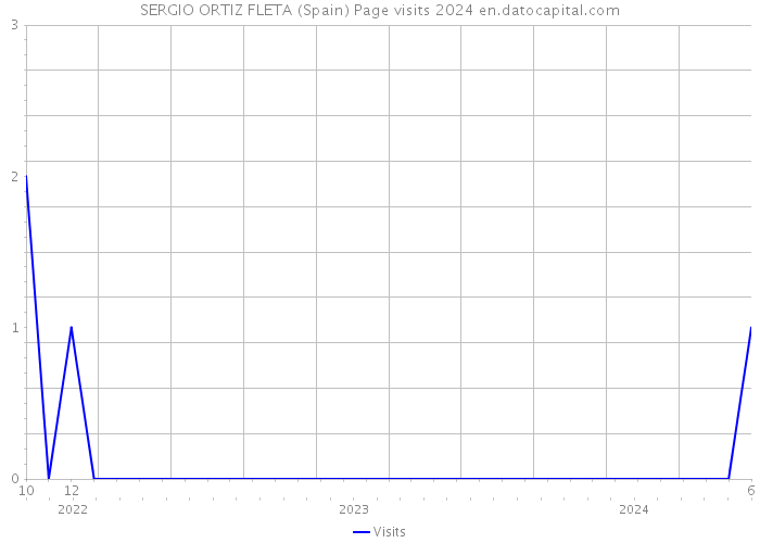 SERGIO ORTIZ FLETA (Spain) Page visits 2024 