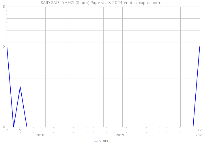 SAID SAIFI YAMZI (Spain) Page visits 2024 