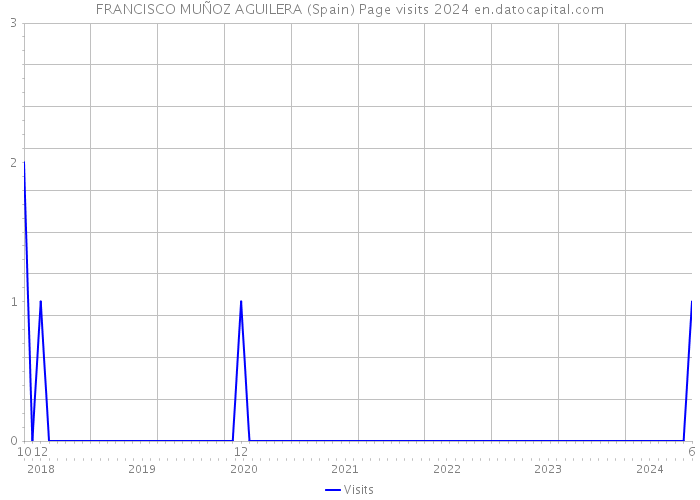 FRANCISCO MUÑOZ AGUILERA (Spain) Page visits 2024 
