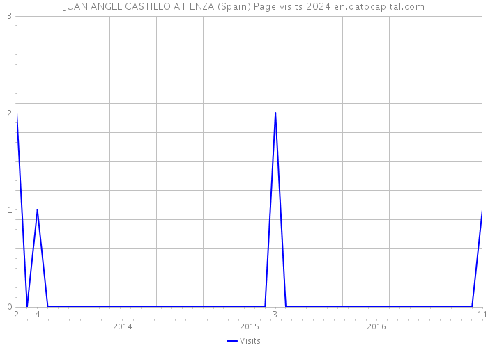 JUAN ANGEL CASTILLO ATIENZA (Spain) Page visits 2024 