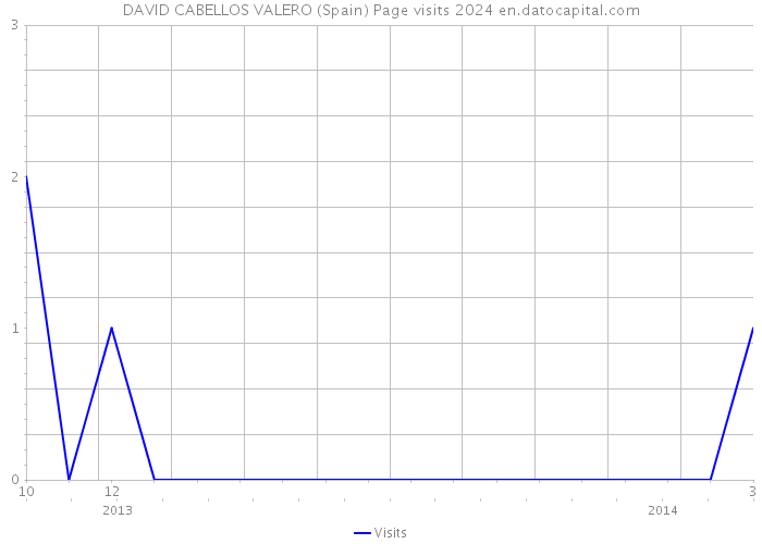 DAVID CABELLOS VALERO (Spain) Page visits 2024 
