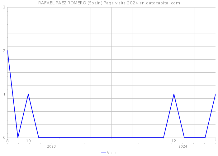 RAFAEL PAEZ ROMERO (Spain) Page visits 2024 