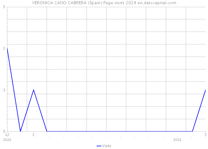 VERONICA CANO CABRERA (Spain) Page visits 2024 