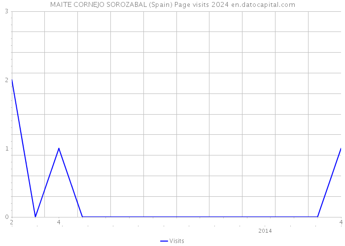 MAITE CORNEJO SOROZABAL (Spain) Page visits 2024 