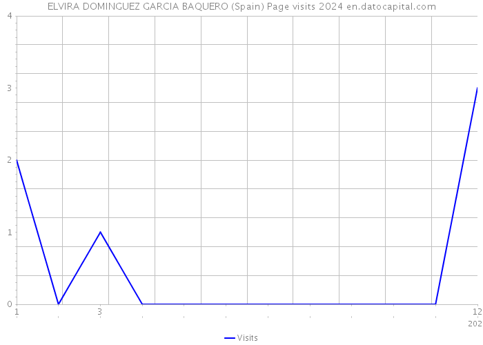 ELVIRA DOMINGUEZ GARCIA BAQUERO (Spain) Page visits 2024 