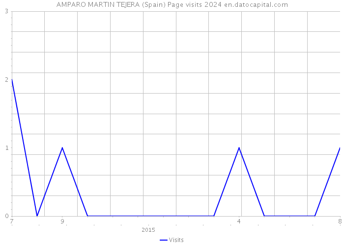 AMPARO MARTIN TEJERA (Spain) Page visits 2024 