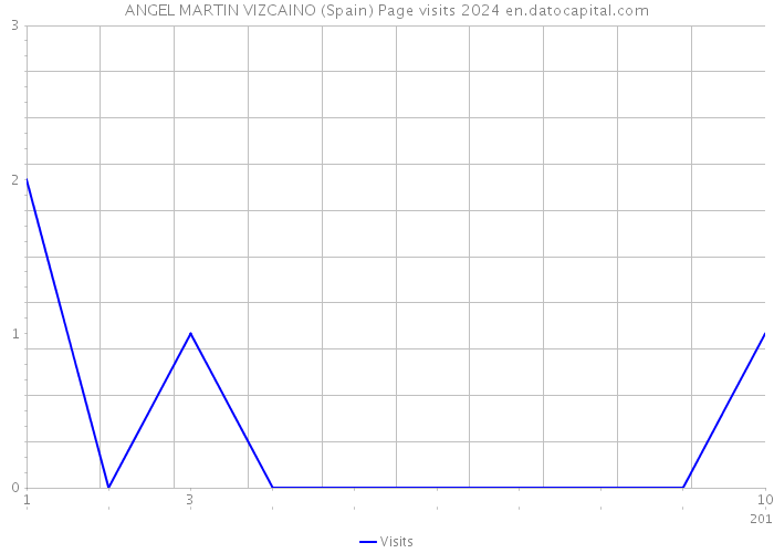 ANGEL MARTIN VIZCAINO (Spain) Page visits 2024 