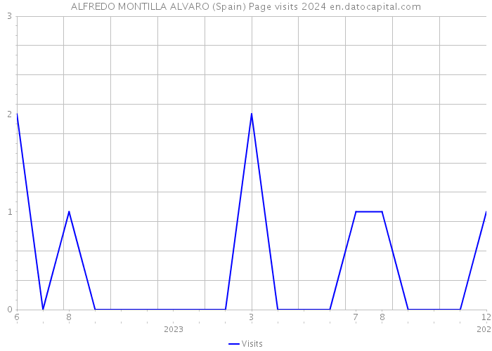 ALFREDO MONTILLA ALVARO (Spain) Page visits 2024 