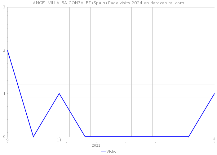 ANGEL VILLALBA GONZALEZ (Spain) Page visits 2024 