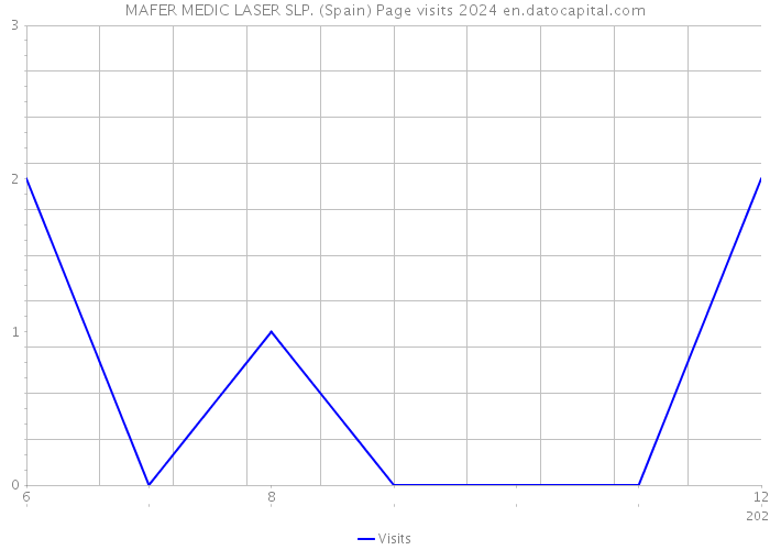 MAFER MEDIC LASER SLP. (Spain) Page visits 2024 