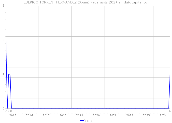 FEDERICO TORRENT HERNANDEZ (Spain) Page visits 2024 