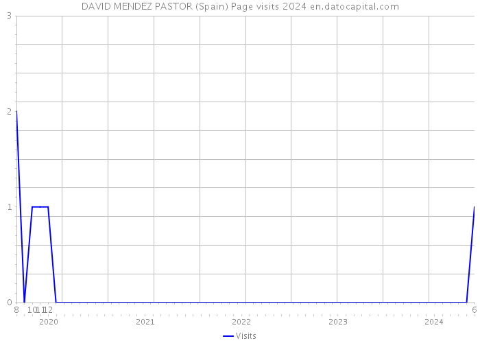 DAVID MENDEZ PASTOR (Spain) Page visits 2024 