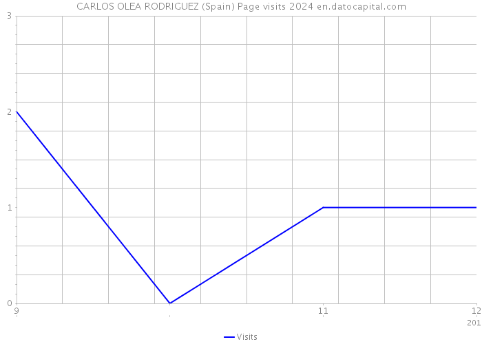 CARLOS OLEA RODRIGUEZ (Spain) Page visits 2024 